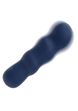 Load image into Gallery viewer, Cashmere Satin Swirl G Rechargeable Silicone G-Spot Vibrator - Blue
