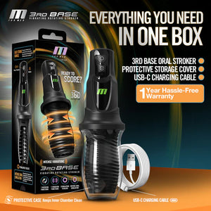 M For Men 3rd Base Rechargeable Masturbator