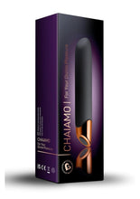 Load image into Gallery viewer, Chaiamo Rechargeable Silicone Vibrator - Black
