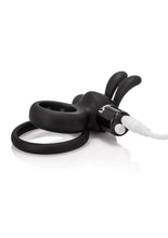 Load image into Gallery viewer, Charged Ohare Rechargeable Silicone Waterproof Rabbit Cock Ring
