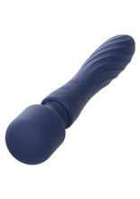 Load image into Gallery viewer, Charisma Mystique Rechargeable Silicone Massager Wand - Blue
