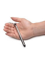 Load image into Gallery viewer, Charmed Rechargeable Stainless Steel 7x Vibrating Necklace

