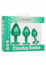Load image into Gallery viewer, Cheeky Gems Silicone Anal Training Kit - Green
