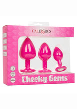 Load image into Gallery viewer, Cheeky Gems Silicone Anal Training Kit - Pink
