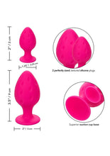 Load image into Gallery viewer, Cheeky Silicone Textured Anal Plugs
