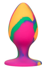 Load image into Gallery viewer, Cheeky Tie-Dye Silicone Plug - Multicolor - Large
