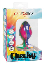 Load image into Gallery viewer, Cheeky Tie-Dye Silicone Plug - Multicolor - Medium
