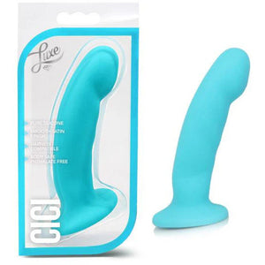 Luxe Cici Silicone Dildo 6.5inch (Blue)