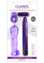 Load image into Gallery viewer, Classix Ultimate Pleasure Couple's - Purple - 4 Piece Kit
