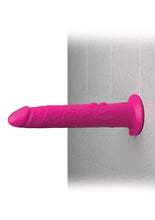 Load image into Gallery viewer, Classix Wall Banger 2.0 Silicone Vibrating Dildo - Pink - 7.7in
