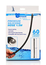 Load image into Gallery viewer, Cleanstream Premium Silicone Hose - Black/Metal - 1.5m
