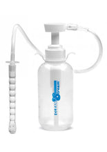Load image into Gallery viewer, Cleanstream Pump Action Enema Bottle with Nozzle - Clear
