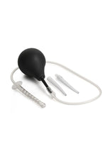 Load image into Gallery viewer, Cleanstream Silicone Enema Bulb Kit - Black/Clear
