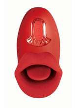Load image into Gallery viewer, Clit-Tastic Tongue Licking Lover Rechargeable Silicone Stimulator
