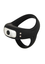 Load image into Gallery viewer, Cockpower Rechargeable Silicone Scrotum and Cock Ring - Black
