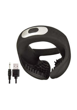 Load image into Gallery viewer, Cockpower Scrotum Hugger Rechargeable Silicone Cock Ring
