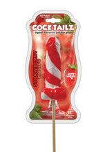 Load image into Gallery viewer, Cocktailz Liquor Flavored Pecker Pops - Red/White
