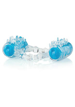 Load image into Gallery viewer, Color Pop Quickie Two-O Silicone Dual Vibrating Cock Ring
