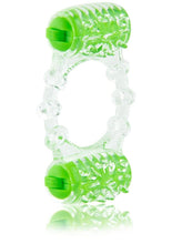 Load image into Gallery viewer, Color Pop Quickie Two-O Silicone Dual Vibrating Cock Ring

