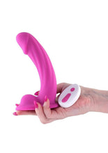 Load image into Gallery viewer, Colours Curve Silicone Vibrating Dildo with Remote Control

