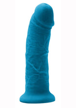 Load image into Gallery viewer, Colours Girth Silicone Dildo - Blue - 7in
