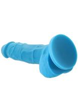 Load image into Gallery viewer, Colours Pleasures Silicone Vibrating Dildo with Balls
