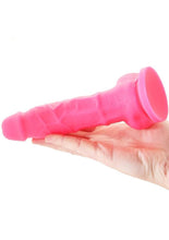 Load image into Gallery viewer, Colours Pleasures Silicone Vibrating Dildo with Balls
