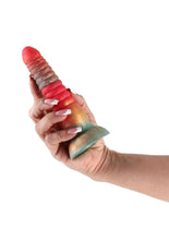 Load image into Gallery viewer, Colours Stacked Silicone Dildo
