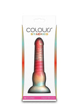 Load image into Gallery viewer, Colours Stacked Silicone Dildo
