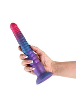 Load image into Gallery viewer, Colours Stacked Silicone Dildo
