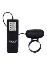 Load image into Gallery viewer, Colt Waterproof Power Vibrating Cock Ring - Black
