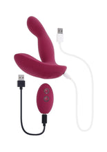 Load image into Gallery viewer, Come On Over Rechargeable Silicone Dual Vibrator with Remote Control
