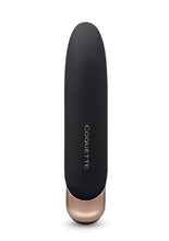 Load image into Gallery viewer, Coquette The Bebe Rechargeable Silicone Bullet - Black/Gold

