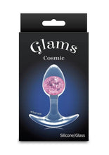 Load image into Gallery viewer, Cosmic Glams Silicone Anal Plug - Pink - Small
