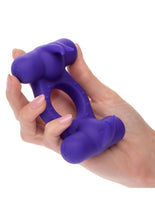 Load image into Gallery viewer, Couple's Enhancers Silicone Rechargeable Triple Orgasm Enhancer
