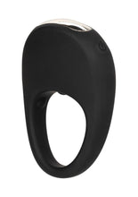 Load image into Gallery viewer, Couples's Enhancers Silicone Rechargeable Pleasure Ring - Black

