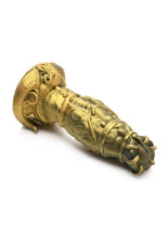 Load image into Gallery viewer, Creature Cock King Minotaur Silicone Dildo - Gold
