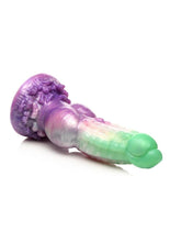 Load image into Gallery viewer, Creature Cocks Aqua Phoenix Silicone Dildo
