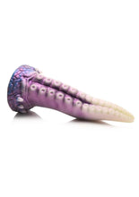 Load image into Gallery viewer, Creature Cocks Astropus Tentacle Silicone Dildo - Purple/White
