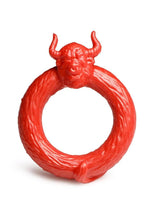 Load image into Gallery viewer, Creature Cocks Beast Mode Silicone Cock Ring - Red
