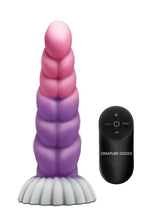 Load image into Gallery viewer, Creature Cocks Cloud Rider Unicorn Rechargeable Silicone Dildo - Multicolor/Pink/Purple/White
