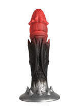 Load image into Gallery viewer, Creature Cocks Count Cockula Silicone Dildo - Black/Red
