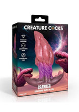 Load image into Gallery viewer, Creature Cocks Crawler Silicone Butt Plug - Multicolor - Large
