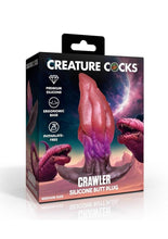 Load image into Gallery viewer, Creature Cocks Crawler Silicone Butt Plug - Multicolor - Medium
