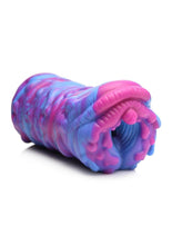 Load image into Gallery viewer, Creature Cocks Cyclone Silicone Squishy Alien Vagina Stroker - Blue/Pink
