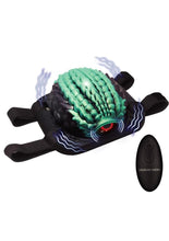 Load image into Gallery viewer, Creature Cocks Dragon Vibrating Rechargeable Silicone Grinder - Black/Teal
