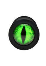 Load image into Gallery viewer, Creature Cocks Green Eye Silicone Butt Plug
