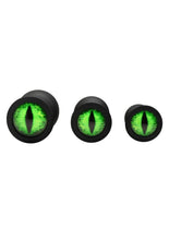 Load image into Gallery viewer, Creature Cocks Green Eye Silicone Butt Plug
