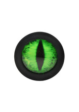 Load image into Gallery viewer, Creature Cocks Green Eye Silicone Butt Plug
