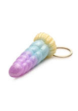 Load image into Gallery viewer, Creature Cocks Mystique Unicorn Keychain
